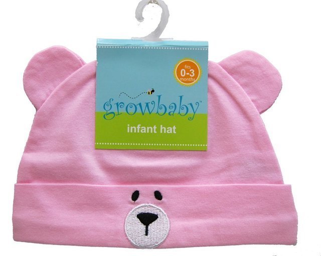 growbabyのInfant Hat 新生児用帽子,二人目 ,出産,必需品