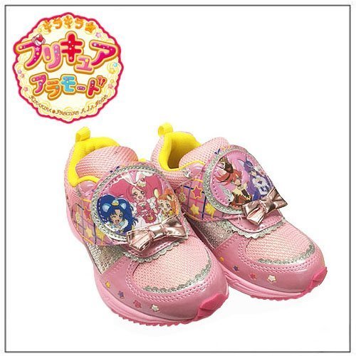 2017年【 キラキラ プリキュア アラモード スニーカー ピンク 5002】 (17cm),幼稚園,入園祝い,