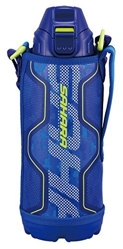 タイガー 水筒 800ml 直飲み コップ 付 2WAY ステンレス ボトル ポーチ付き サハラ ブルー MBO-G080-A Tiger,子供用,水筒,