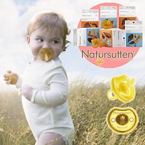 Natursutten ナチュアスッテン おしゃぶり バタフライ枠 歯科矯正型 S(~6ヶ月),赤ちゃん,おしゃぶり,