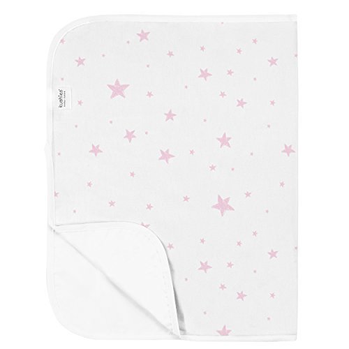 Kushies(クーシーズ)100%コットンフランネル おむつ替えシート 51×76cm (ピンクスター),おむつ替えシート,
