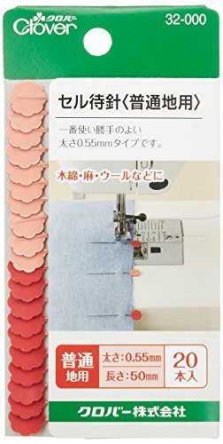 Clover N-セル待針 20本入り 32-000,ランチマット,手作り,