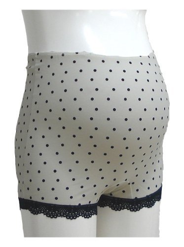 ローズマダム(Rosemadame) マタニティショーツ 【DENIM DOT】 ボクサータイプ アイボリー M-L 107-8206-01,マタニティ,ショーツ,