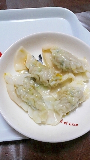 離乳食☆後期☆野菜たっぷり水餃子,離乳食,後期,