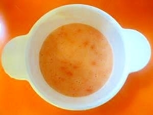 離乳食・初期!林檎と人参の摩り下ろし,離乳食,りんご,
