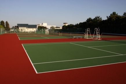 テニスコート,ふなばし三番瀬海浜公園,