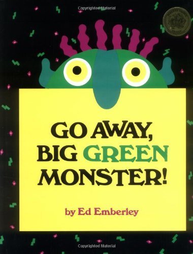 Go Away, Big Green Monster!,ハロウィン,絵本,