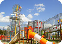 岩ケ池公園大型遊具,刈谷,PA,
