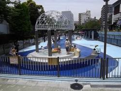 木場親水公園,公園,水遊び,東京