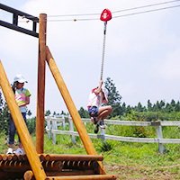 アスレチック,富士山こどもの国,キャンプ,