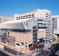 福岡アジア美術館外観,福岡,美術館,子連れ