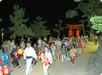 ちょうちん,厳島神社,管弦祭,広島