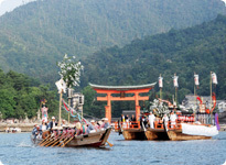 船予約,厳島神社,管弦祭,広島