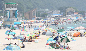 山海海水浴場,駐車場,海水浴場,愛知
