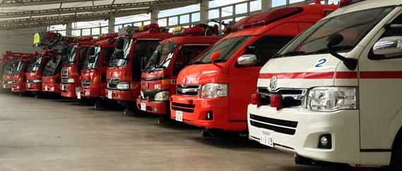 豊明市消防本部,車,道路,愛知