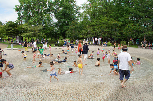 わらすこひろば,じゃぶじゃぶ池,宮城県,公園