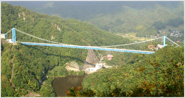 竜神大吊橋,竜神峡,茨城県,子ども