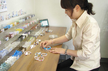 パワーブレス作り,修善寺虹の郷,伊豆,体験