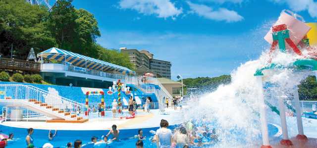 浜名湖パルパル パルプール,夏休み,家族旅行,プール
