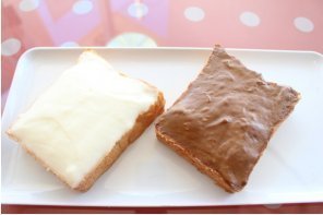定番の練乳クリームと、チョコクリームのクリームボックス,B1グランプリ,福島,グルメ