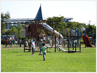江東区立若洲公園の多目的広場,若洲公園,キャンプ,サイクリング