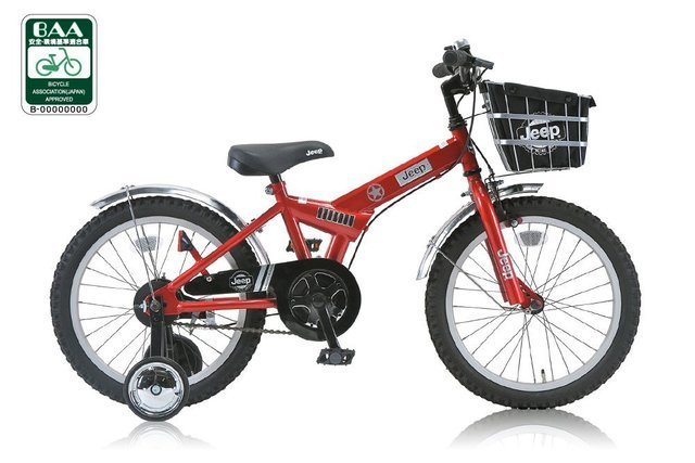 JEEP自転車レッド,子ども,自転車,選び方