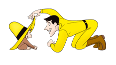 おさるのジョージと黄色い帽子のおじさん,NHK,アニメ,おさるのジョージ