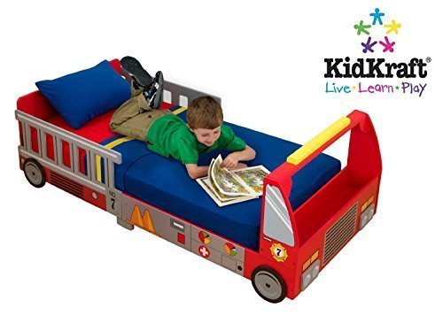 消防車のベッド,可愛いベッド,子ども,キャラクターベッド