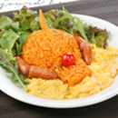 シャアザクチキンオムライス,GUNDAM,cafe,カフェ