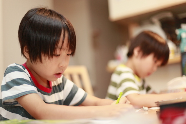 リビング学習する双子,リビング,学習,効果
