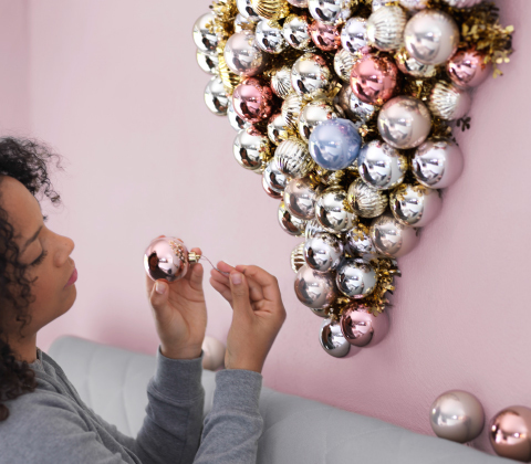 デコレーション ボールオーナメント,IKEA,クリスマス,インテリア