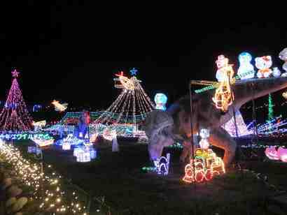 Azumino. 光のページェント,長野,クリスマス,イルミネーション