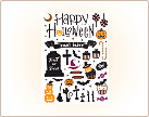 セリア ハロウィンウォールステッカー,ハロウィン,100円ショップ,100均