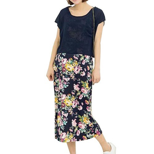 Marshel授乳服ボタニカル,マタニティ,ワンピース,産後