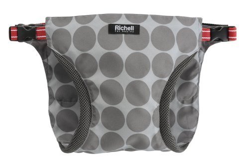 リッチェル Richell ポーチュ ホールド チェアベルト グレー,ベビーチェアベルト,
