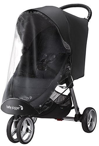baby jogger (ベビージョガー) 純正アクセサリー ウェザーシールド (シティミニ&シティミニGT専用レインカバー) ブラック 2022351,ベビーカー ,レインカバー,