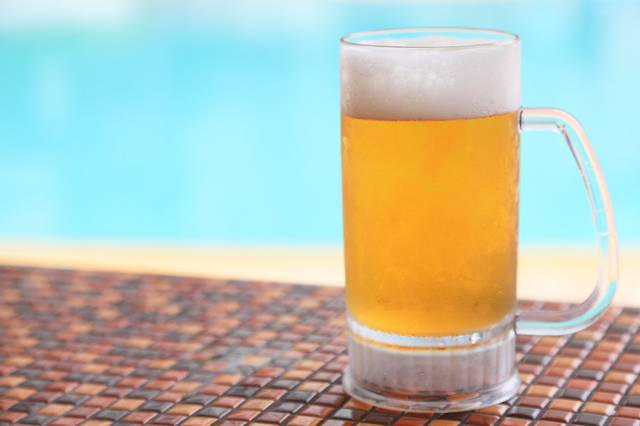 ビールがおいしい夏,妊娠中,飲み物,