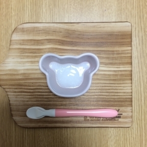 レンジで簡単!裏ごしなしの10倍粥!,離乳食,おかゆ,
