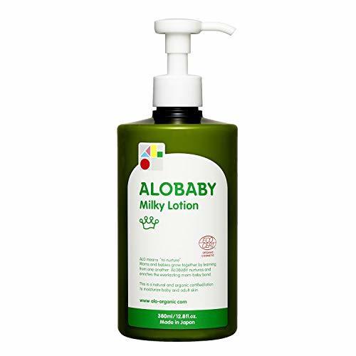 ALOBABY アロベビー ミルクローション(ビッグボトル)380ml,ベビーローション,