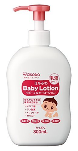 ミルふわ ベビーミルキーローション ポンプタイプ 300ml,ベビーローション,