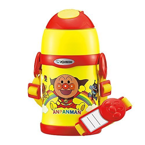 象印 水筒 直飲み ストロータイプ ステンレスクールボトル 0.45L アンパンマン ST-ZG45A-ER,幼稚園,水筒,