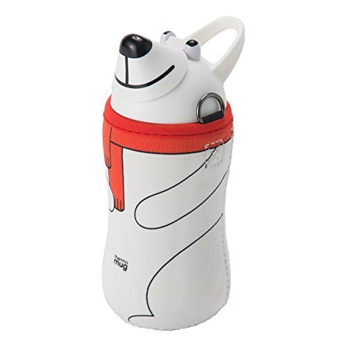 thermo mug(サーモマグ) アニマルボトル ホワイト(ポーラーベア),幼稚園,水筒,