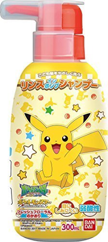 リンスインポンプシャンプー ポケットモンスター (300ml),子ども,シャンプー,