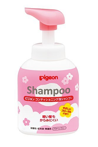 ピジョン コンディショニング 泡シャンプー やさしいフローラルの香り 350ml,子ども,シャンプー,