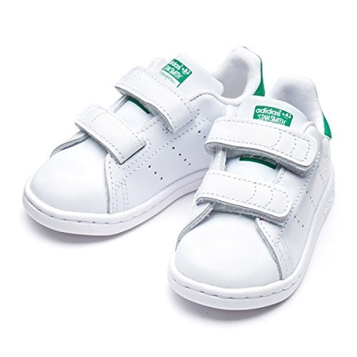 【ADIDAS】 アディダスオリジナルス STAN SMITH CF I スタンスミス CF I BZ0520 17FA キッズ ホワイト 16cm,ファーストシューズ,