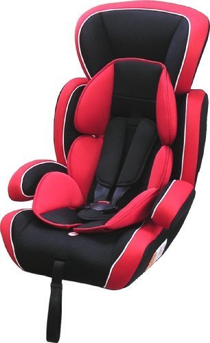 TMJ ジュニアシート NENNE(ネンネ) 赤/黒 1歳から11歳 ロングユースチャイルドシート ハイバック ブースター,チャイルドシート,人気,