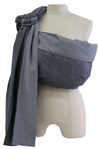 キュットミー! ダンガリーネイビー/ギンガムチェックコンビ 本体:綿100% CM-89-F-0060,ベビースリング,選び方,おすすめ