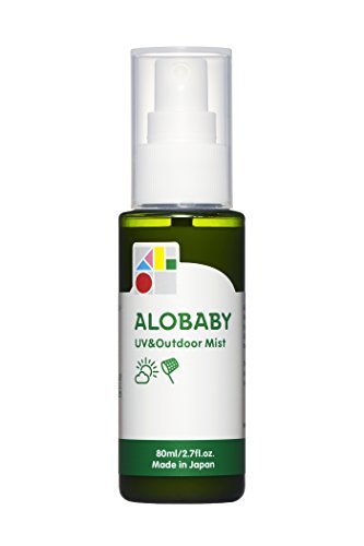 アロベビー UV&アウトドアミスト 80ml,新生児,外出,