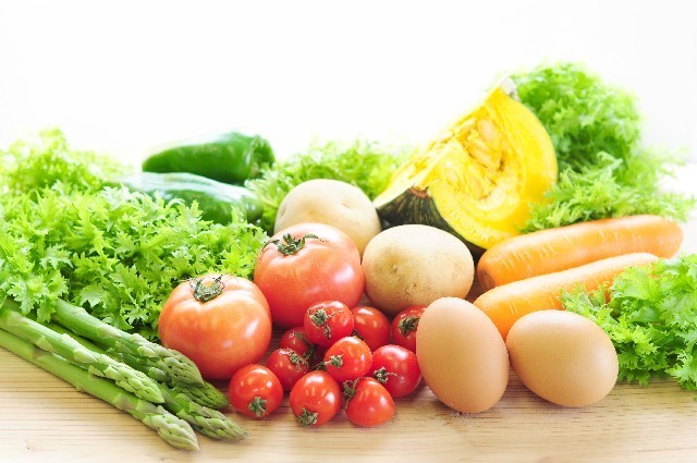 野菜と卵の写真,産後,8ヶ月,