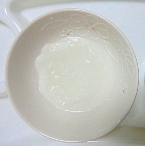離乳食*炊飯器で10倍粥をまとめて作ろう,10倍粥,